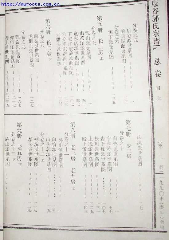 浙江台州--郭氏家谱